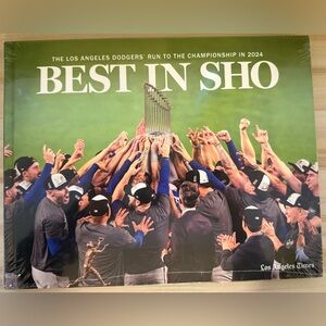 Los Angeles Dodger’s 2020 World Series Champs 'Best in Sho’ Coffee Table Book